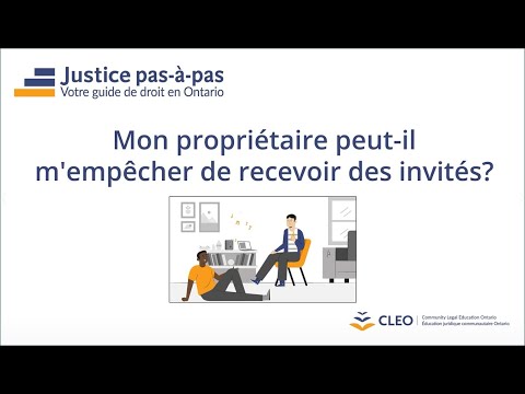 Vidéo: Les locataires peuvent-ils avoir des invités ?