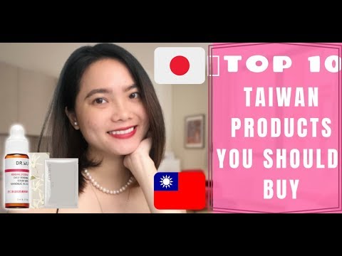 10 Sản Phẩm Skincare Đài Loan 