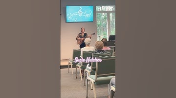 Susie Hulcher performing one of her songs at Unity of Bonita Springs! #unitychurch #sizzling #zeal