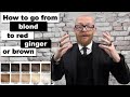 How to go from blond to red, ginger or brown - Hair Buddha hair tips