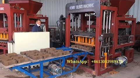 Color paver making machine hydraulic automatic zigzag paving brick machine test for customers