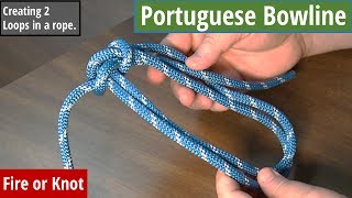 Knot Instruction - Portuguese Bowline