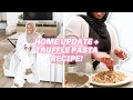EXCITING NEW HOME UPDATES + EASY TRUFFLE PASTA RECIPE! | Moving Vlog 6 | Aysha Harun