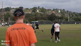 Denver Johnny Bravo vs Portland Rhino Slam! | Men's Semifinals 2022 USAU National Championships