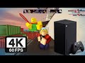 Xbox Series X on ROBLOX Arsenal 4K 60 FPS Gameplay