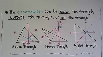 Geometry 5.2a, Circumcenter of a Triangle & Circumcenter Theorem