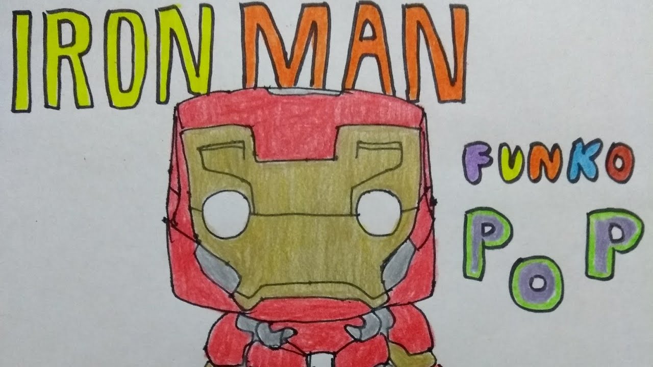 Cómo PINTAR a ??IRONMAN ?? FUNKO POP de los VENGADORES/how to PAINT  IRON MAN from AVENGERS - YouTube