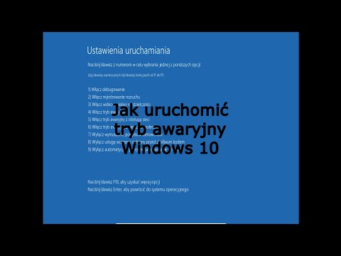 Wideo: Jak Uruchomić Tryb Awaryjny