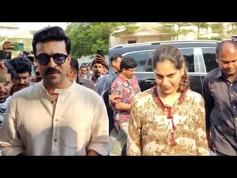 Global Star Ram Charan Reached Polling Booth To Cast His Vote | Lok Sabha Elections 2024 - IGTELUGU