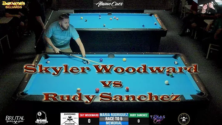 Skyler Woodward vs Rudy Sanchez / BCA 8 Ball / 2nd...