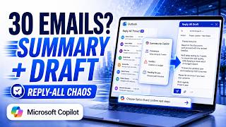 Survive a 30-Email "Reply All" Thread in Seconds with Copilot