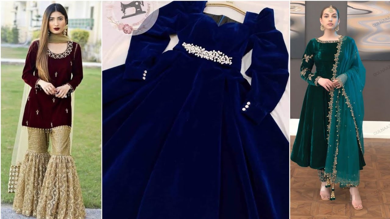 Velvet Suits 😍 Winter Ka Sab Se Royal Look