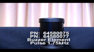 Werma Stacklight Alarm Buzzer Element: 64580075, 64580077 from AutomationDirect