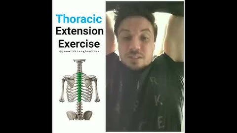 Thoracic Extension Excercise