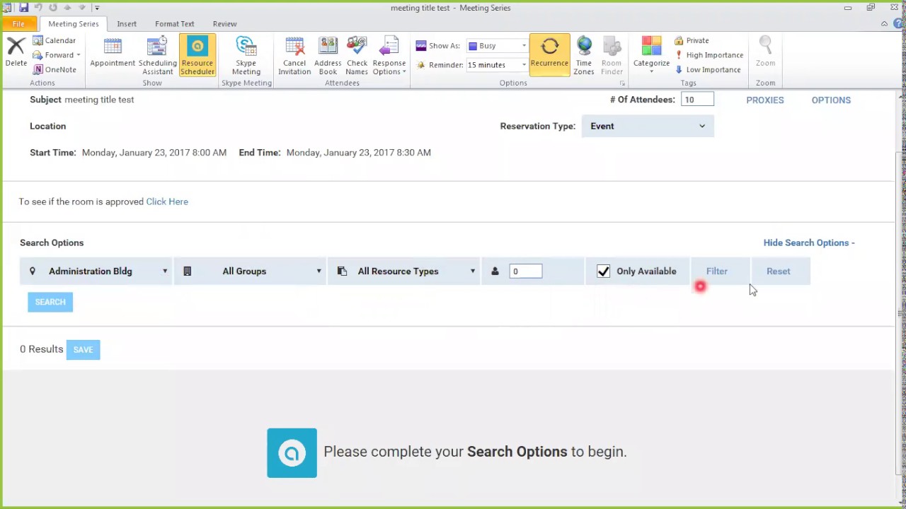 Scheduling Recurring Meetings In Outlook YouTube