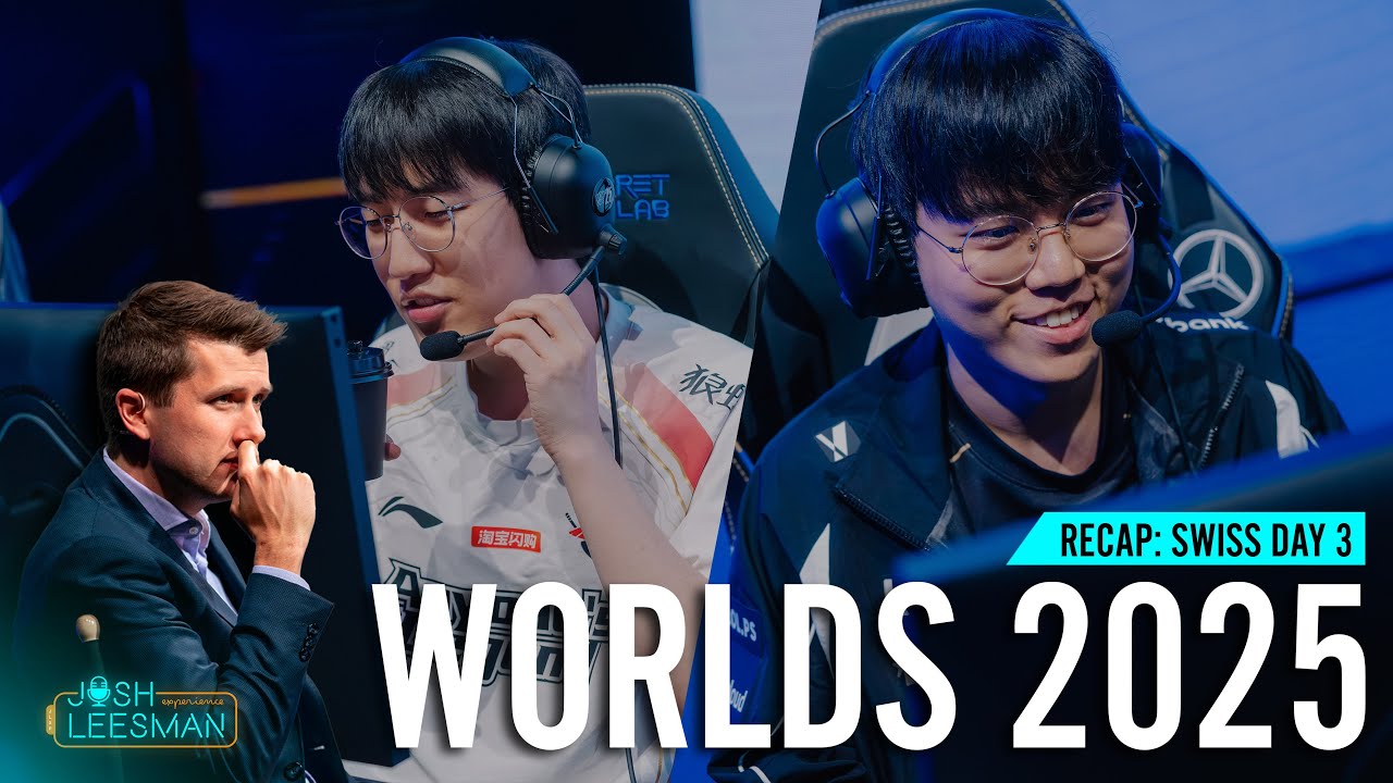 Обзор третьего дня чемпионата мира 2025 по швейцарской гонке | JLXP ep: 111