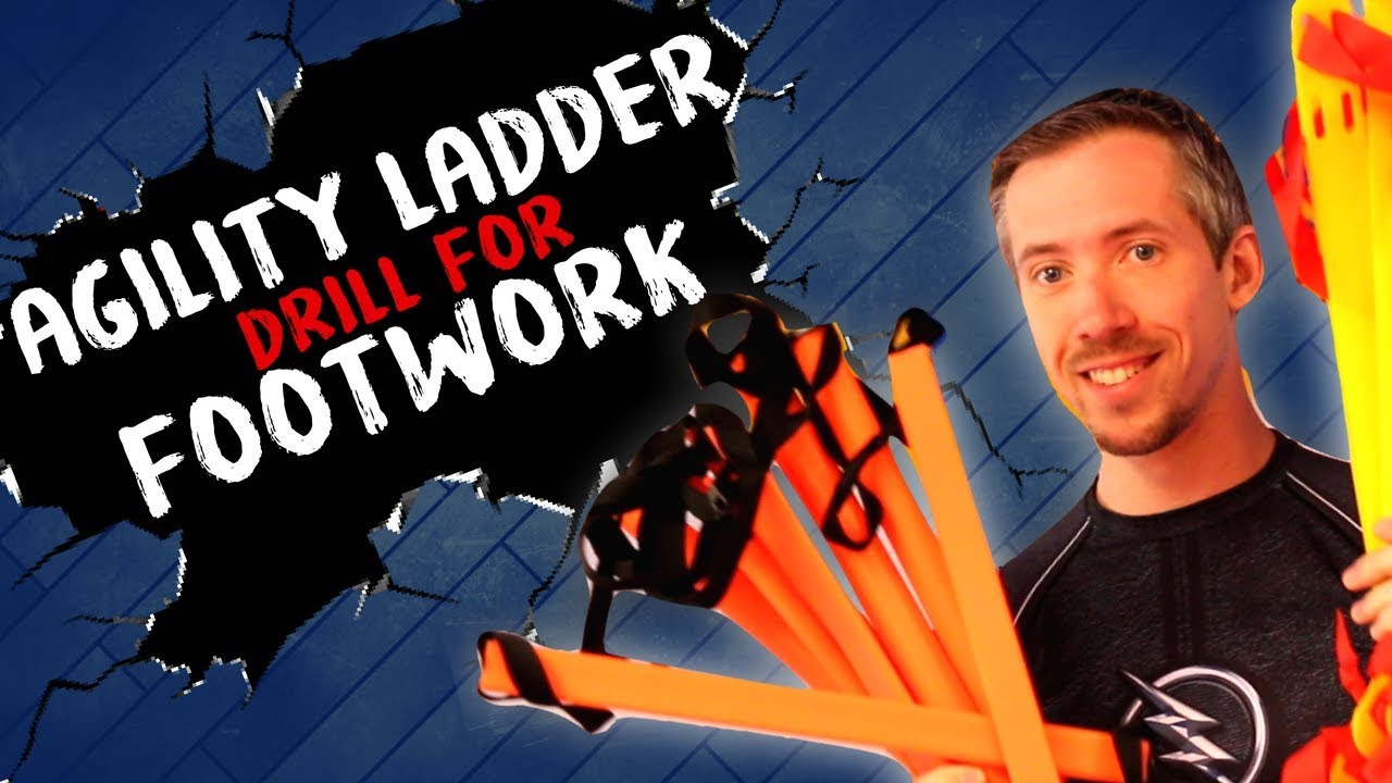 Karate Footwork w/ Agility Ladder [+CHALLENGE] YouTube