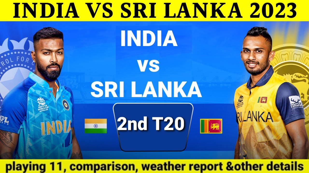 IND vs SL T20 Match 2 Highlights India vs Sri lanka match 2nd