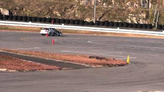 キョウセイジムカーナシリーズ最終戦、MOVEエボⅥ 1TRY目