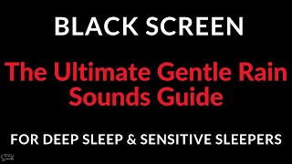 The Ultimate Rain Sounds Guide and ASMR for Sensitive Sleepers: Fall Asleep Faster and Sleep Better