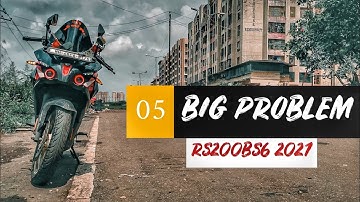 Bajaj Pulsar Rs200 BS6 Problems 2021 | 5 Big Problems | Ownership Review
