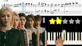 Red Velvet (레드벨벳) - PSYCHO 《Piano Tutorial》 ★★☆☆☆