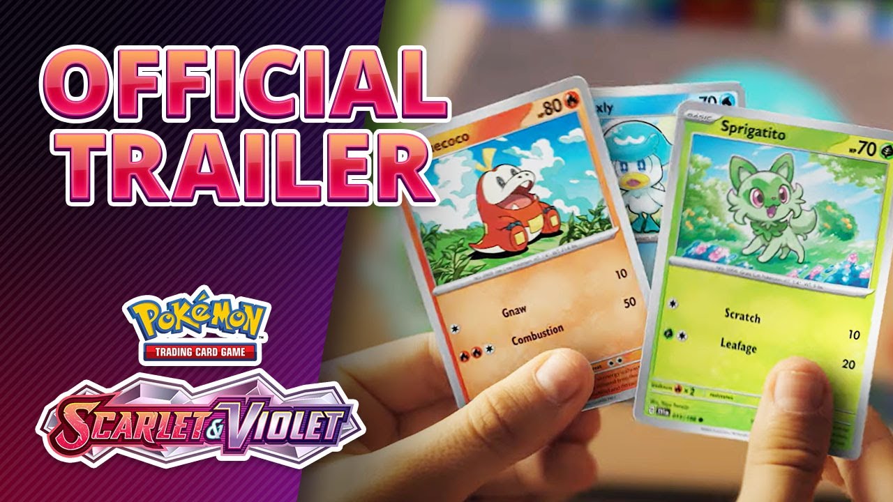 Pokmon TCG: Scarlet & Violet Expansion commercial released | GoNintendo