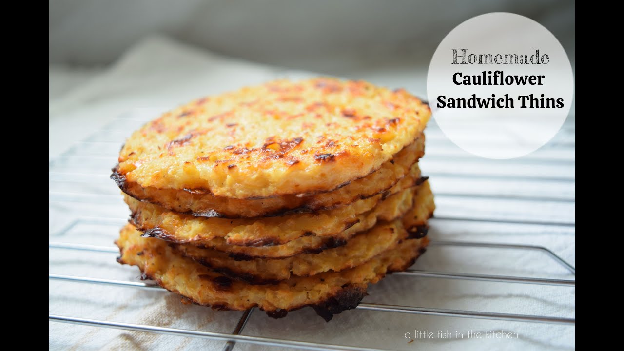 Homemade Cauliflower Sandwich Thins A