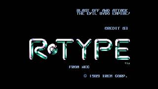 R-Type (PC Engine) Music- Like a Hero (All Stage Clear)