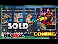 I SOLD MY MOST EXPENSIVE CARDS FOR FUTURE GALAXY OPAL CARDS!! | NBA 2k21 MyTEAM Journey #72