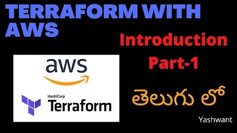 Terraform with AWS full course in telugu | Introduction | Part-1
