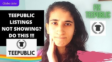 Teepublic listings not showing? Do this instead !!!!