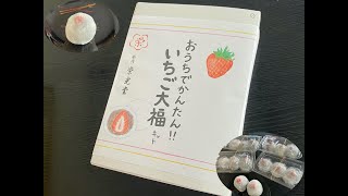 「おうちでかんたん！いちご大福キット」の解説動画