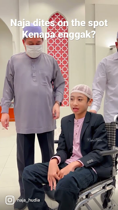 Naja Dites on the spot👍 saat di brunei oleh kementrian agama