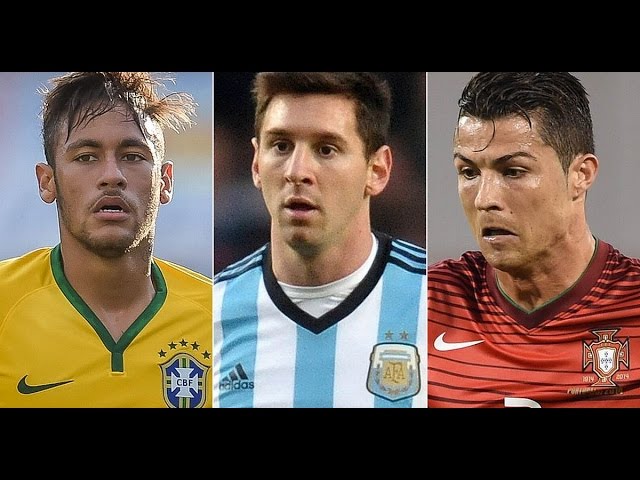 Cristiano Ronaldo, Messi e Neymar na corrida a melhor jogador do