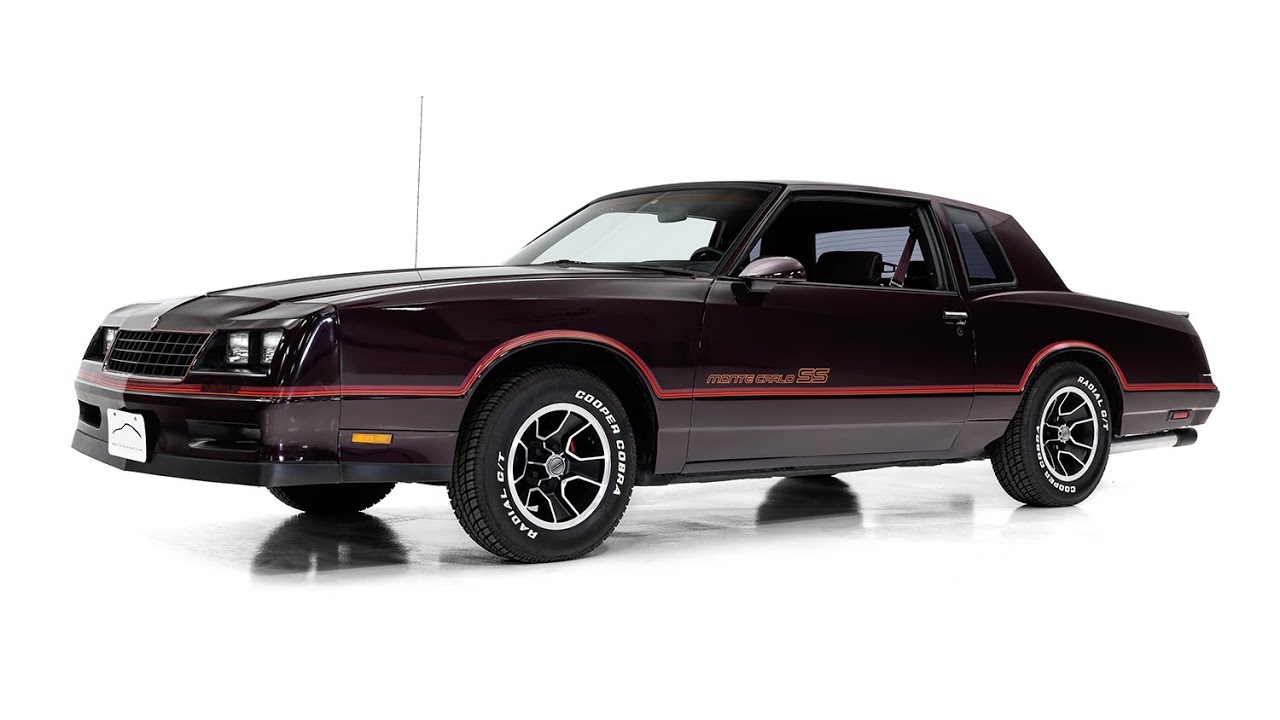 1988 Chevrolet Monte Carlo SS | Classic Car Studio, image size:1280x720