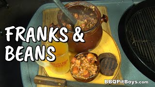 Franks, Beans and Brown Bread