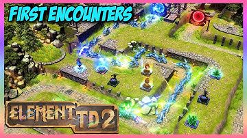 Playing some campaign of Element TD 2 #1
