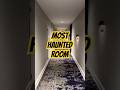 OVERNIGHT CHALLENGE IN THE MOST HAUNTED ROOM 👀 #horror #scary #haunted #overnight #spooky #ghosts