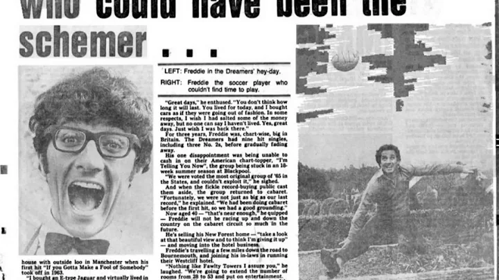 Freddie Garrity Story in his own words.