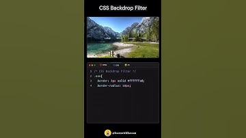 CSS Backdrop Filter... #shorts #shortsfeed #viralvideo #onlinework #etc #webdesign