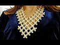 Beaded Pearl Necklace/PEARL Necklace/Beaded necklace/Collar de cuentas/ЖЕМЧУЖНОЕ колье