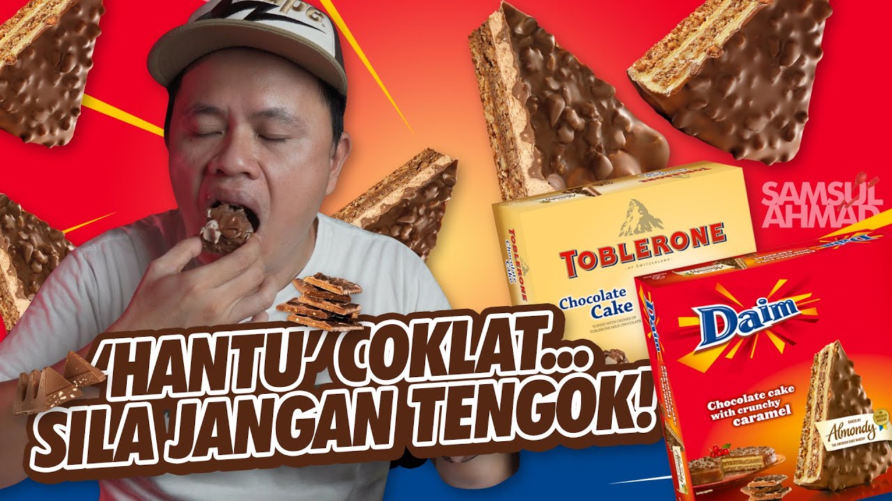 Kek Daim & Kek Toblerone Baked By Almondy Sweden, Kek Dari Kayangan!