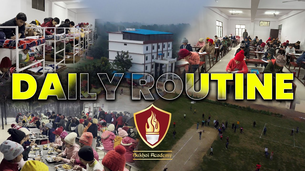 Daily Routine of Sukhoi Academy Students #defence #routine #daily_routine #army #sainikschool