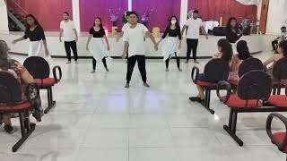 Coreografia: Foi na Cruz / Alvo Mais Que a Neve / Grandioso És Tu - Minis. Fôlego De Vida