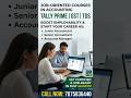 100% JOB GUARANTEE LEARN TALLY PRIME AND GST IN Dilsukhnagar | TALLY PRIME TRANING IN Dilsukhnagar