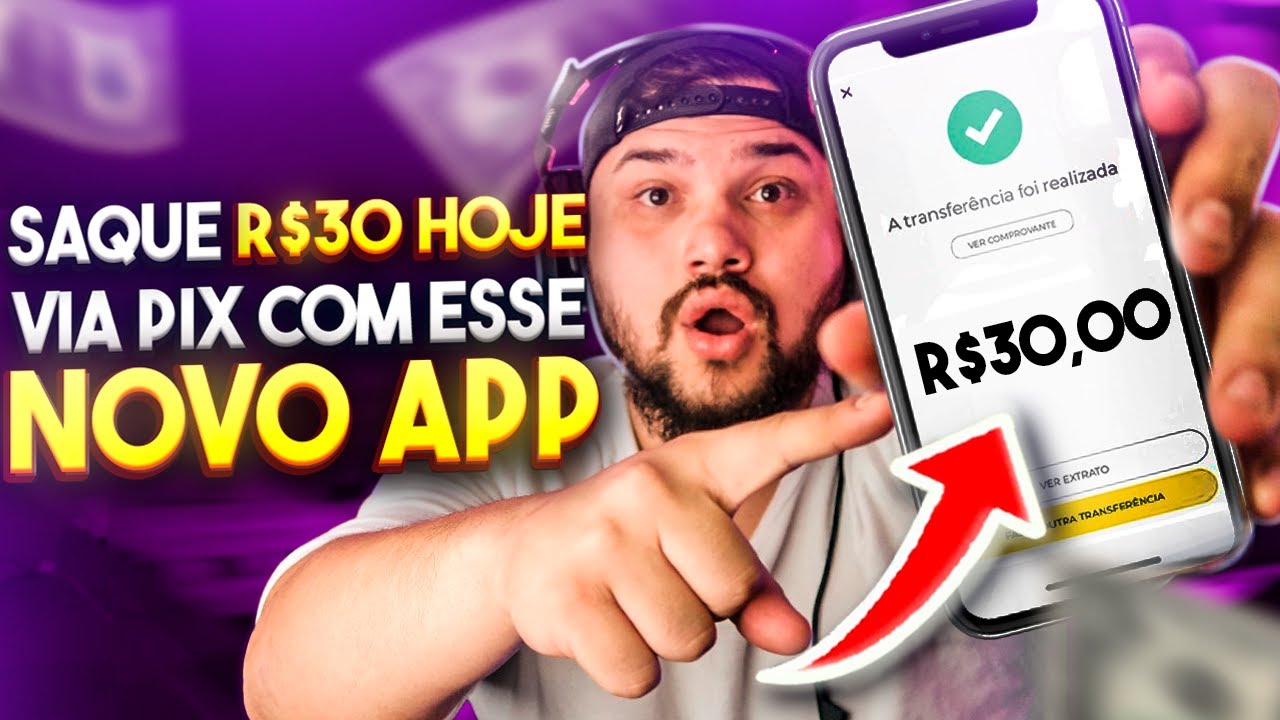 *NOVO* APP PARA GANHAR DINHEIRO VIA PIX grátis – SAQUE + DE R$30 HOJE AINDA