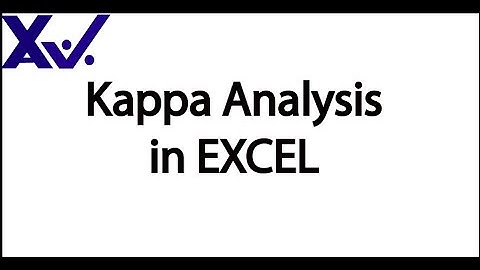 KappaAnalysis in Excel