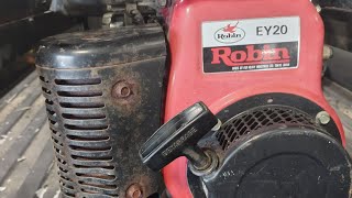 1990s or 1980s Generator?! Love this Robin Motor and Power Guard Generator - Hasn't been Run 3yrs