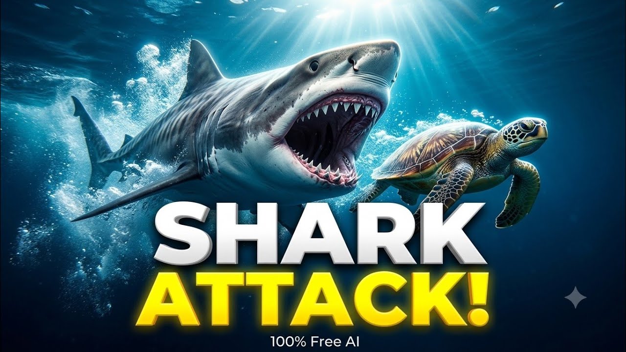 How to Create Viral Ocean Animal Videos with AI for FREE! 🌊📱